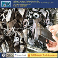 ISO9001 customized steel welding fabraications, cnc machining fabrications for wheel rack